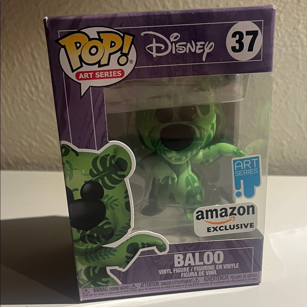 Funko Jungle Book Art Series Figure - Purple and Green